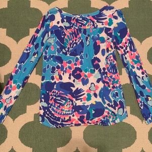 Lilly Pulitzer Tops - lilly pulitzer long sleeve top Lilly Pulitzer Tops - lilly pulitzer long sleeve top